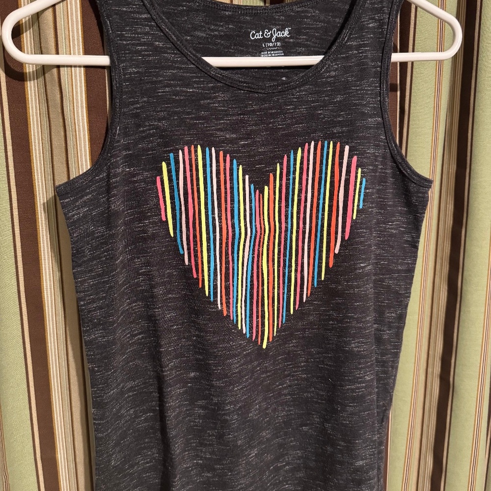 Cat and jack girls tank top